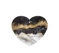 ZhaoYuGoods Black White Gold Foil Marble Lavender Car Air Freshener Cards for Women Men (6 Pack), Hanging Scented Decor for Car Mirror, Home, Closet