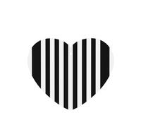 ZhaoYuGoods Black & White Stripe Lavender Car Air Freshener Cards for Women Men (6 Pack), Hanging Scented Decor for Car Mirror, Home, Closet
