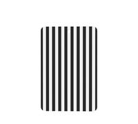 ZhaoYuGoods Black & White Stripe Lavender Car Air Freshener Cards for Women Men (6 Pack), Hanging Scented Decor for Car Mirror, Home, Closet