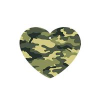 ZhaoYuGoods Camo Woodland Camoflage Lavender Car Air Freshener Cards for Women Men (6 Pack), Hanging Scented Decor for Car Mirror, Home, Closet