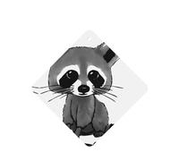 ZhaoYuGoods Cartoon Cute Raccoon Lavender Car Air Freshener Cards for Women Men (6 Pack), Hanging Scented Decor for Car Mirror, Home, Closet