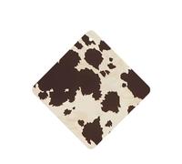 ZhaoYuGoods Cow Fur Print Lavender Car Air Freshener Cards for Women Men (6 Pack), Hanging Scented Decor for Car Mirror, Home, Closet