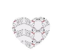 ZhaoYuGoods Cute Dalmatian Lavender Car Air Freshener Cards for Women Men (6 Pack), Hanging Scented Decor for Car Mirror, Home, Closet