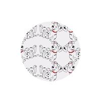 ZhaoYuGoods Cute Dalmatian Lavender Car Air Freshener Cards for Women Men (6 Pack), Hanging Scented Decor for Car Mirror, Home, Closet