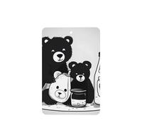 ZhaoYuGoods Cute Milk Bottle Bear Lavender Car Air Freshener Cards for Women Men (6 Pack), Hanging Scented Decor for Car Mirror, Home, Closet