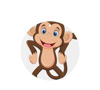ZhaoYuGoods Cute Monkey Lavender Car Air Freshener Cards for Women Men (6 Pack), Hanging Scented Decor for Car Mirror, Home, Closet