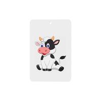 ZhaoYuGoods Dairy Cow Lavender Car Air Freshener Cards for Women Men (6 Pack), Hanging Scented Decor for Car Mirror, Home, Closet