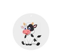 ZhaoYuGoods Dairy Cow Lavender Car Air Freshener Cards for Women Men (6 Pack), Hanging Scented Decor for Car Mirror, Home, Closet