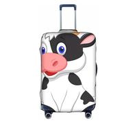 ZhaoYuGoods Dairy Cow Luggage Cover Protector, Printed Luggage Suitcase Cover for Suitcase, Funny Baggage Covers Fits 45-81CM Luggage