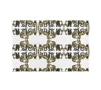 ZhaoYuGoods Dinosaurs Theme 1000-Piece Jigsaw Puzzle for Adults, Premium Wooden Challenging Horizontal Puzzles with Photo Reference for Mind Relaxation & Home Décor, 50cm x 75cm