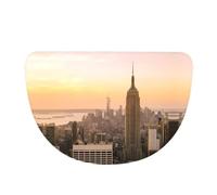 ZhaoYuGoods Empire State Building Half Moon Door Mat