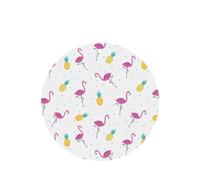 ZhaoYuGoods Flamingo and Pineapple Lavender Car Air Freshener Cards for Women Men (6 Pack), Hanging Scented Decor for Car Mirror, Home, Closet