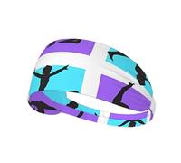 ZhaoYuGoods Gymnastics Game Headbands for Men Women, Breathable Stretch Elastic Sweatband, Running Yoga Gym Adjustable, Quick-Dry