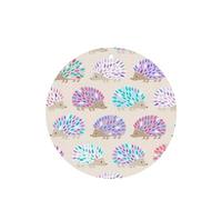 ZhaoYuGoods Hedgehog Polkadot Lavender Car Air Freshener Cards for Women Men (6 Pack), Hanging Scented Decor for Car Mirror, Home, Closet