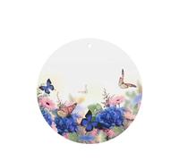 ZhaoYuGoods Hydrangeas Daisies Butterflies Lavender Car Air Freshener Cards for Women Men (6 Pack), Hanging Scented Decor for Car Mirror, Home, Closet