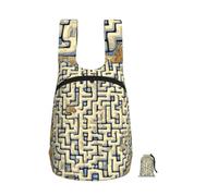 ZhaoYuGoods Labyrinth Treasure Map Print Foldable Backpack 16L Rucksack
