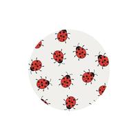 ZhaoYuGoods Ladybugs Pattern Infinite Speckled Lavender Car Air Freshener Cards for Women Men (6 Pack), Hanging Scented Decor for Car Mirror, Home, Closet