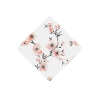 ZhaoYuGoods Light Coral Cherry Blossom Lavender Car Air Freshener Cards for Women Men (6 Pack), Hanging Scented Decor for Car Mirror, Home, Closet