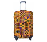 ZhaoYuGoods Luggage Cover with African Tribal Ethnic Texture Pattern, Anti-Scratch Suitcase Protector, M