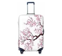 ZhaoYuGoods Luggage Cover with Cherry Blossoms Tree Pattern, Anti-Scratch Suitcase Protector, XL