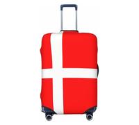 ZhaoYuGoods Luggage Cover with Denmark Danish Flag Pattern, Anti-Scratch Suitcase Protector, L