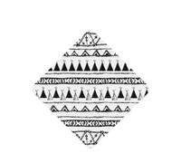 ZhaoYuGoods Native American Patterns Lavender Car Air Freshener Cards for Women Men (6 Pack), Hanging Scented Decor for Car Mirror, Home, Closet