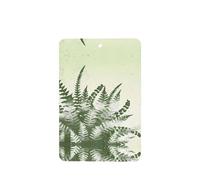 ZhaoYuGoods natural plant silhouette fern leaf Lavender Car Air Freshener Cards for Women Men (6 Pack), Hanging Scented Decor for Car Mirror, Home, Closet