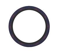 ZhaoYuGoods Navy Blue Sky and Stars Printed Steering Wheel Cover, Universal Elastic Stretch Fit for Cars, Trucks, SUVs, Non-Slip Grip Colorful Auto Accessory