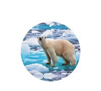 ZhaoYuGoods Polar Bear Ice Lavender Car Air Freshener Cards for Women Men (6 Pack), Hanging Scented Decor for Car Mirror, Home, Closet