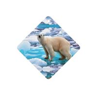 ZhaoYuGoods Polar Bear Ice Lavender Car Air Freshener Cards for Women Men (6 Pack), Hanging Scented Decor for Car Mirror, Home, Closet