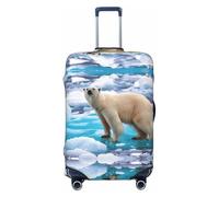 ZhaoYuGoods Polar Bear Ice Luggage Cover for for Suitcases, Baggage Suitcase Protector, Anti-Scratch Accessories, L