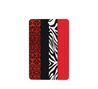 ZhaoYuGoods Red Leopard and Zebra Animal Lavender Car Air Freshener Cards for Women Men (6 Pack), Hanging Scented Decor for Car Mirror, Home, Closet