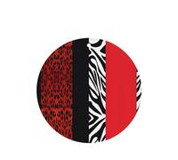 ZhaoYuGoods Red Leopard and Zebra Animal Lavender Car Air Freshener Cards for Women Men (6 Pack), Hanging Scented Decor for Car Mirror, Home, Closet