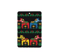 ZhaoYuGoods Runner Swedish Dala Horse Folk Lavender Car Air Freshener Cards for Women Men (6 Pack), Hanging Scented Decor for Car Mirror, Home, Closet