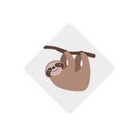 ZhaoYuGoods Sloth Lavender Car Air Freshener Cards for Women Men (6 Pack), Hanging Scented Decor for Car Mirror, Home, Closet