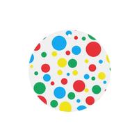 ZhaoYuGoods Twister Polka Dots Lavender Car Air Freshener Cards for Women Men (6 Pack), Hanging Scented Decor for Car Mirror, Home, Closet
