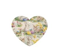 ZhaoYuGoods Vintage Flower Rabbit Bunny Easter Lavender Car Air Freshener Cards for Women Men (6 Pack), Hanging Scented Decor for Car Mirror, Home, Closet