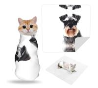 ZhaoYuGoods Well-behaved schnauzer Pet Grooming Wrap Mat