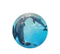 ZhaoYuGoods winter the dolphin Lavender Car Air Freshener Cards for Women Men (6 Pack), Hanging Scented Decor for Car Mirror, Home, Closet
