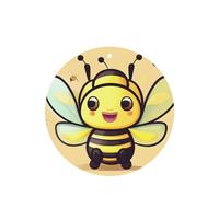 ZhaoYuGoods Yellow Bee Lavender Car Air Freshener Cards for Women Men (6 Pack), Hanging Scented Decor for Car Mirror, Home, Closet