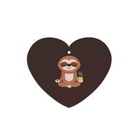 ZhaoYuGoods Yoga Sloth Coffee Lavender Car Air Freshener Cards for Women Men (6 Pack), Hanging Scented Decor for Car Mirror, Home, Closet