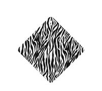 ZhaoYuGoods Zebra Print Lavender Car Air Freshener Cards for Women Men (6 Pack), Hanging Scented Decor for Car Mirror, Home, Closet