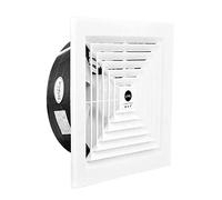 ZHAOZHAO Wall Mounted Exhaust Fan Ceiling Exhaust Fan, Kitchen Bathroom Extractor Exhaust Fan, Powerful High-Power, Low-Noise Ceiling-Mounted Ventilation Fan