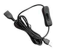 ZHAPEG 100cm USB2.0 Extension Cable Data Transmission With Switches Male To Female Extender Cord Data Transfer Line