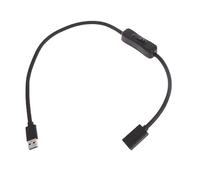 ZHAPEG 52cm USB3.0 Extension Cable Data Transmission With Switches Male To Female Extender Cord Data Transfer Line