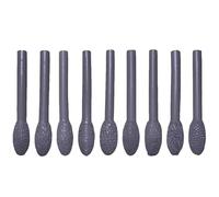 ZHAPEG 9Pcs Pottery Texture Tool Oval Shape Clay Texture Rollers Set Pottery Clay Modelling Stick Texture Tool for Pottery Clay