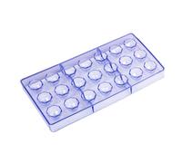 ZHAPEG Multiple Styles 21 Cavity Gemstones Mould Gemstones Shape Chocolate Mold for Bonbons and Candy Making Pastries Tool