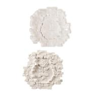 ZHAPEG Rose Flower in Brick Wall Silicones Mold For Epoxy Resins Crafting And DIYer Wall Decors Art Projects Nonstick Reusable