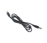 ZHAPEG USB C To DC5521 Power Cable 5V 3A Charging Cord For Electronics With 5.5x2.1mm Port Power Supply