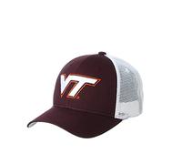 ZHATS Men's Adjustable Snapback Hat Big Rig, Virginia Tech Hokies Maroon, One Size